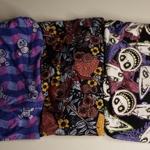 LuLaRoe TC Leggings-3 Pairs Disney